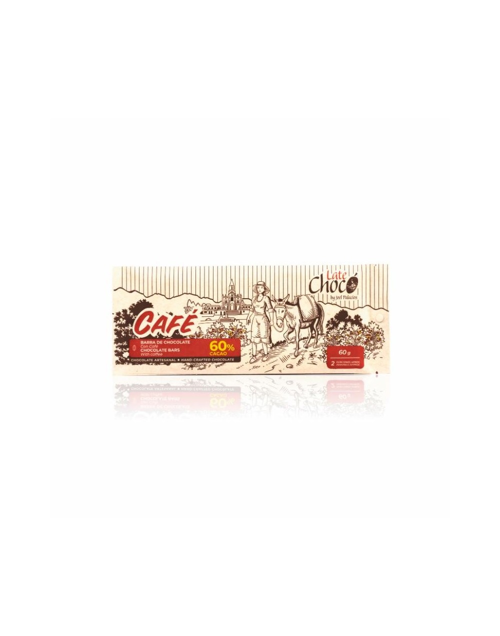 BARRA CHOCOLATE CAFÉ 60% CACAO