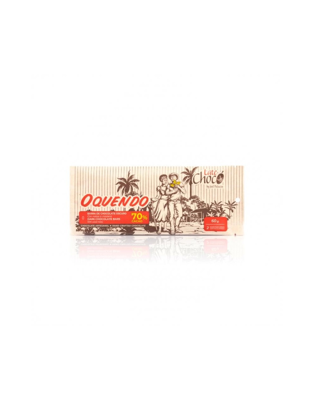  BARRA CHOCOLATE OQUENDO 70% CACAO 