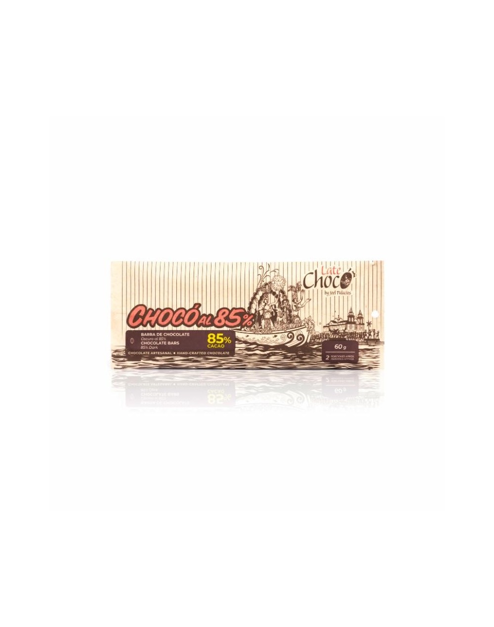  BARRA CHOCOLATE 85% CACAO