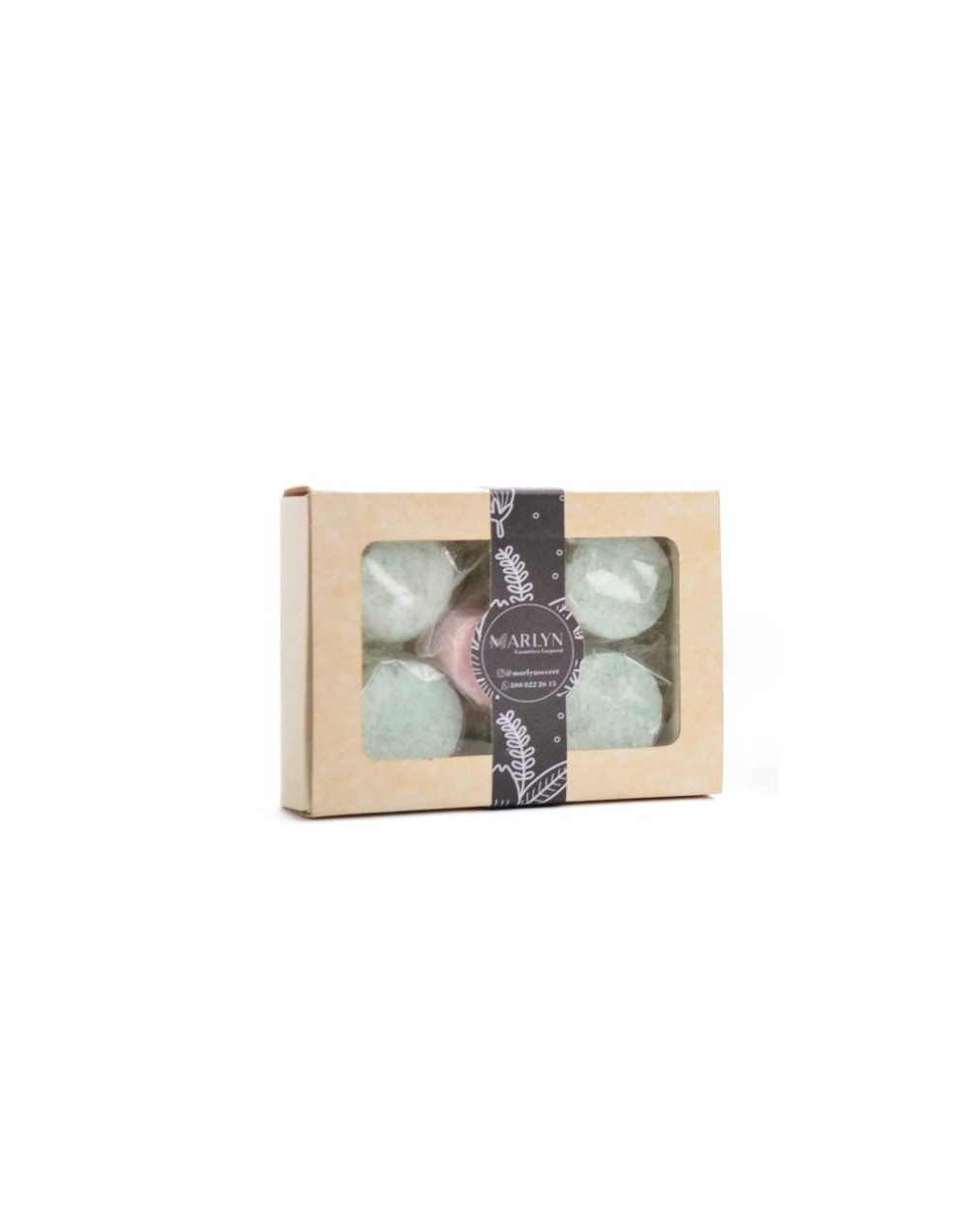 Kit x5 Bath Bombs / Bombas Efervescentes