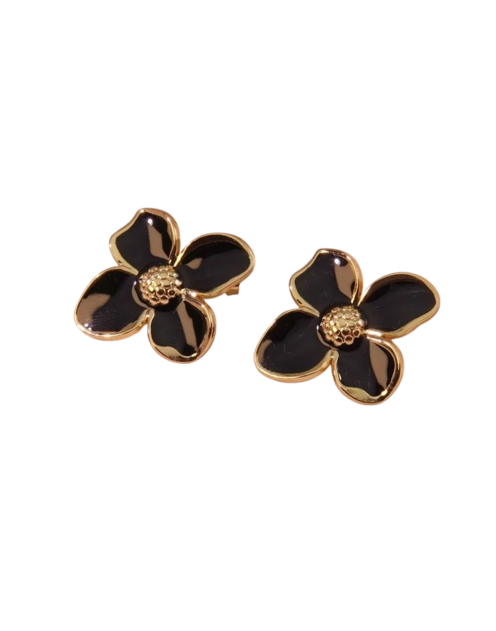 Topo flor negro