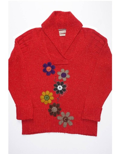 CERRADO DAMA SMK BORDADO FLORES