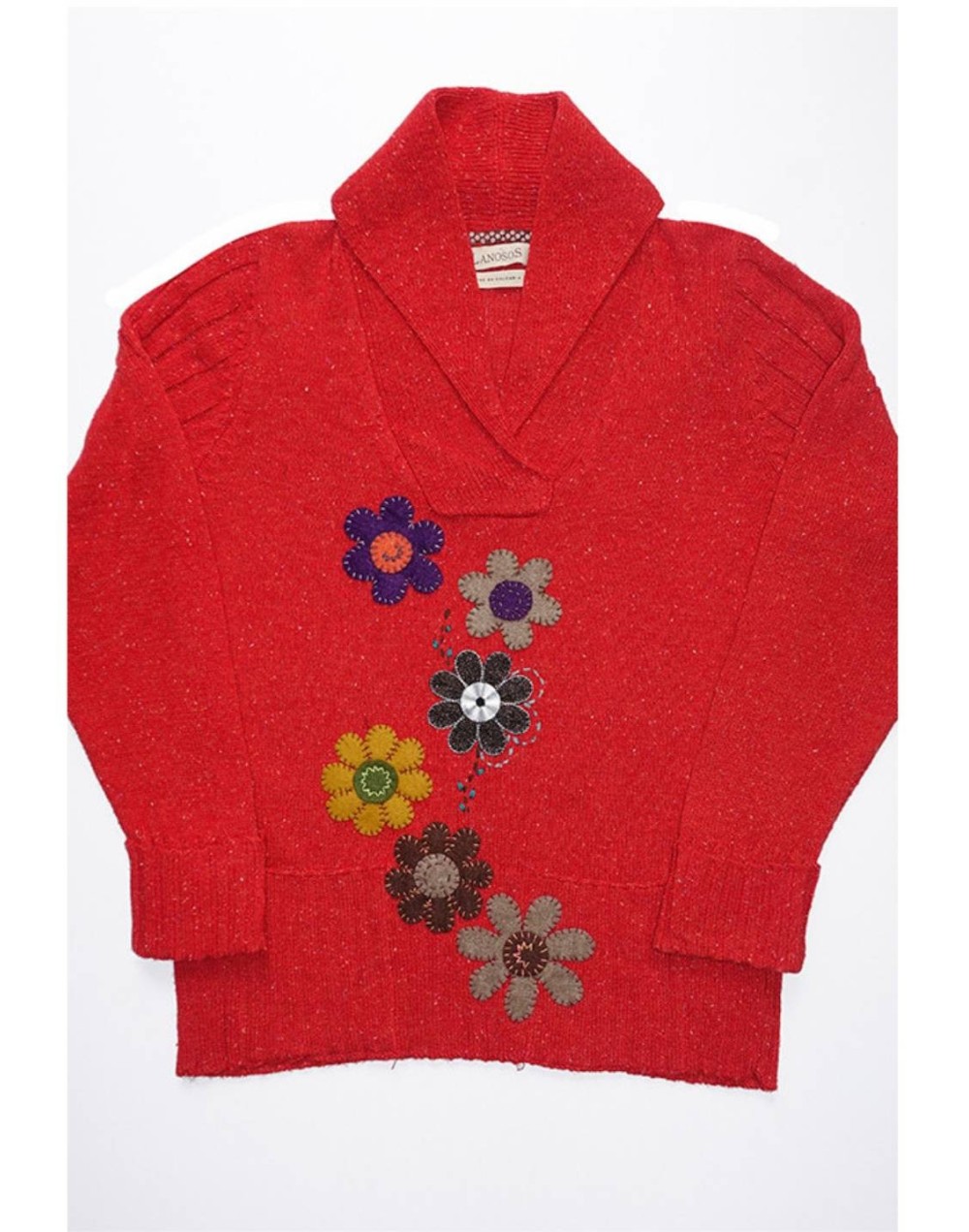 CERRADO DAMA SMK BORDADO FLORES