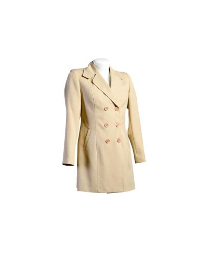 Abrigo fino color beige