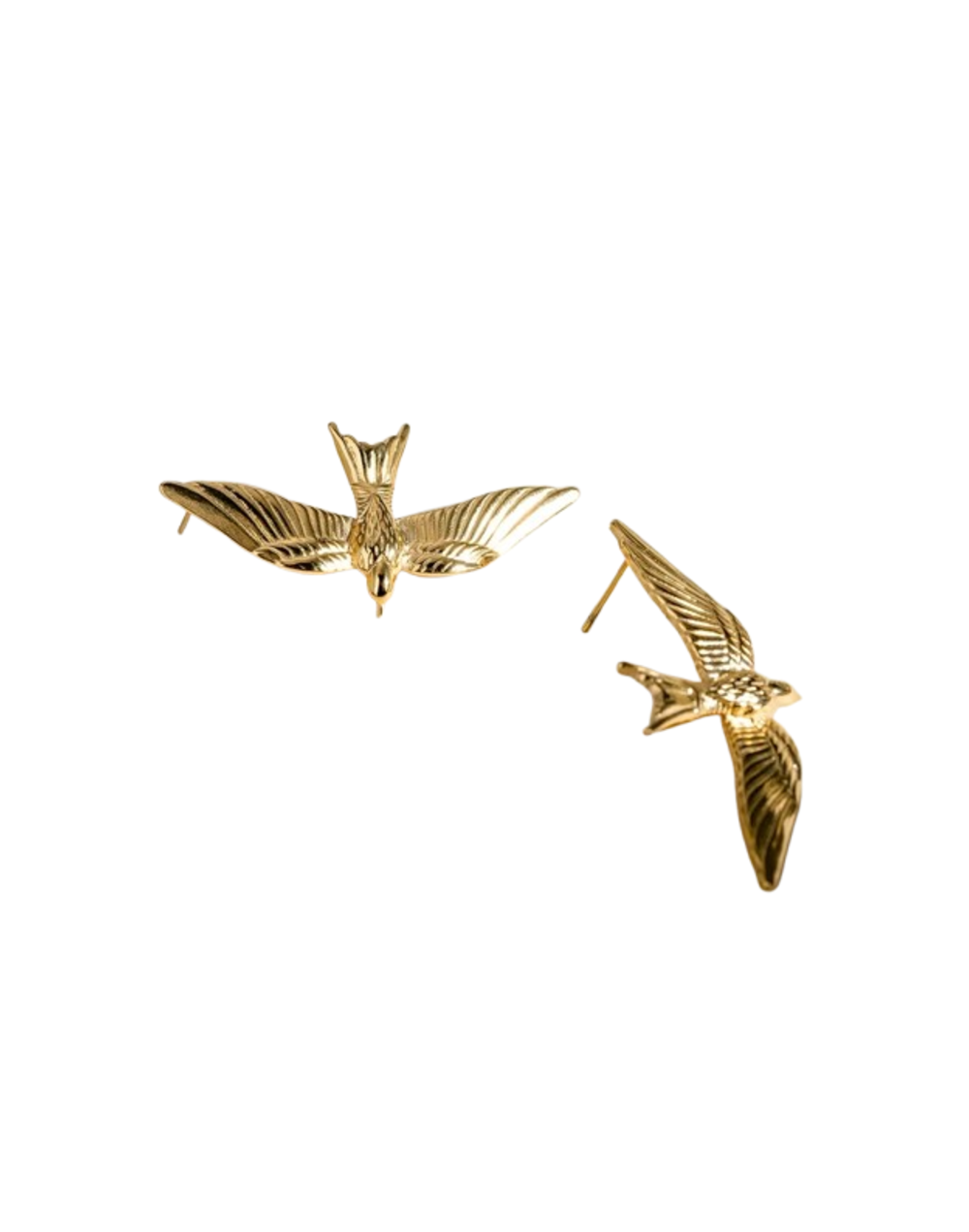 Arete pajaro volador