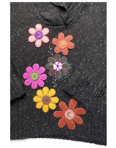 CERRADO DAMA SMK BORDADO FLORES