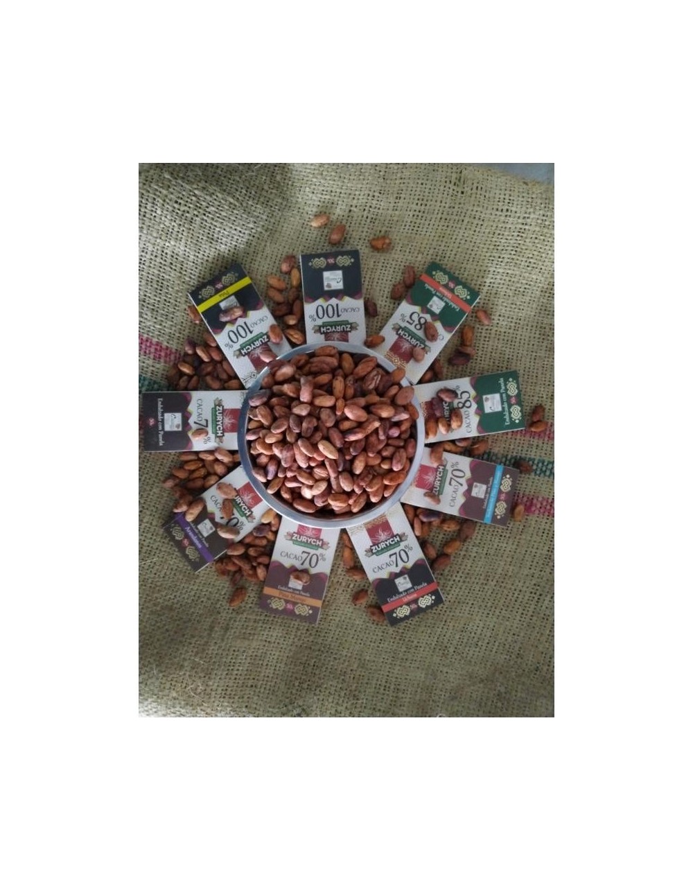 barra de cacao al 70%