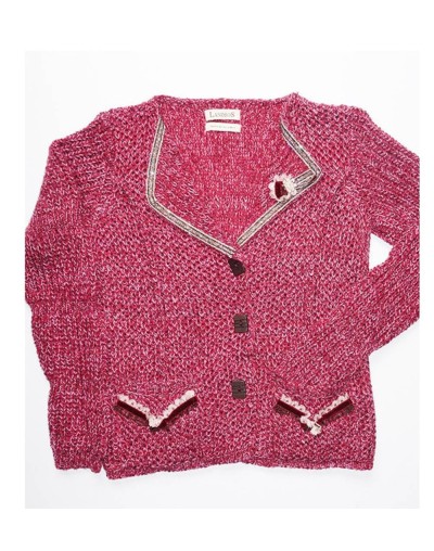 CARDIGAN ABIERTO DAMA CON BORDADO EN PIEDRAS
