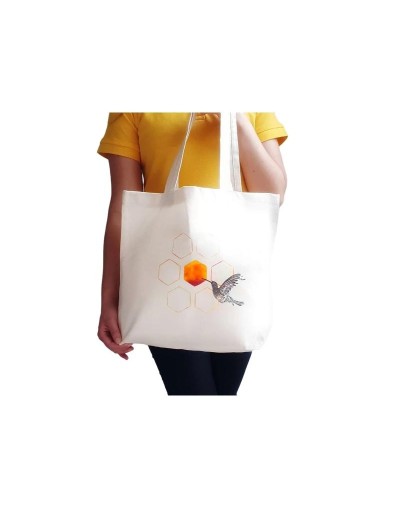 Bolsa ecológica  tote colibrí