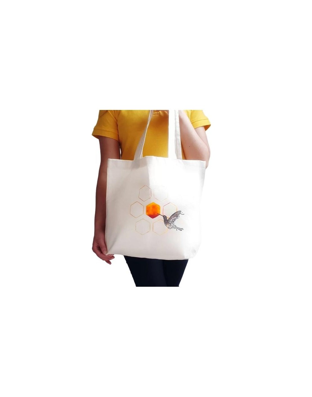 Bolsa ecológica  tote colibrí