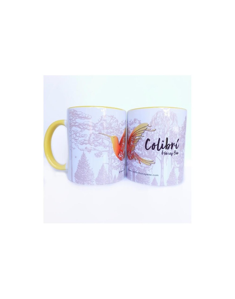 MUG BOSQUE AMARILLO  Probosque Colibrí