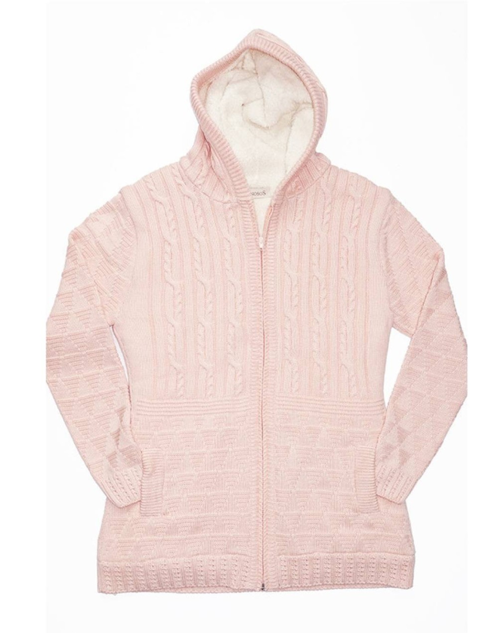 CHAQUETA FORRADA DAMA TRENZADA