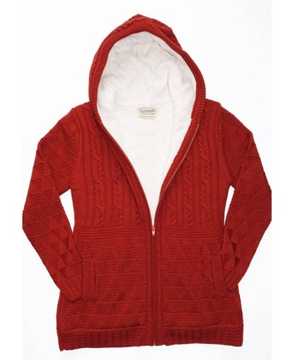 CHAQUETA FORRADA DAMA TRENZADA