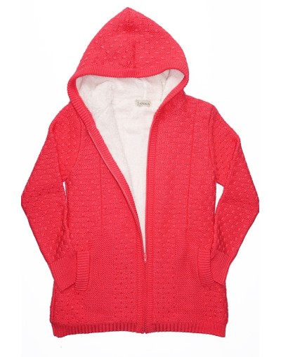 CHAQUETA FORRADA DOBLE TRENZA