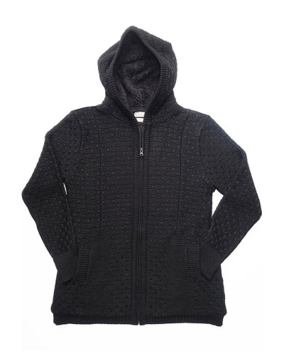 CHAQUETA FORRADA DOBLE TRENZA