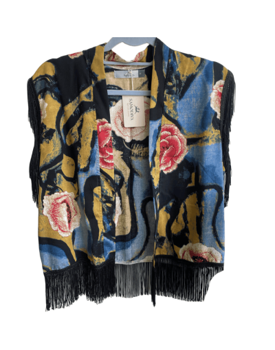 Chaleco Boho con flecos