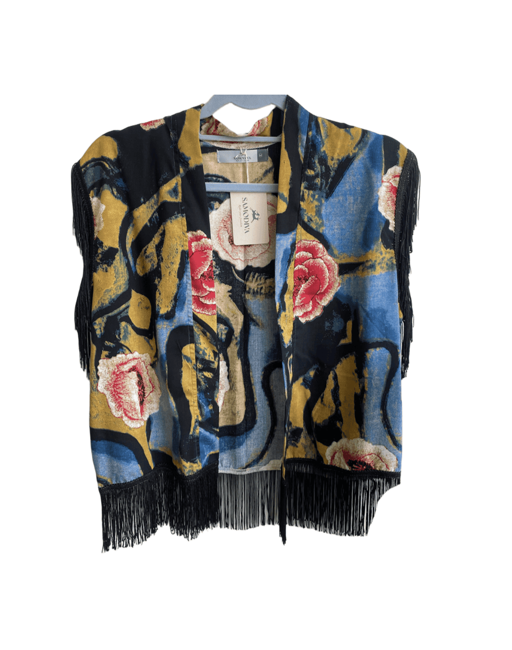 Chaleco Boho con flecos