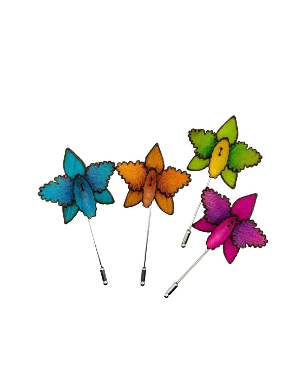 Prendedor Pin Cattleya