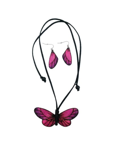 Collar Mariposa Heliconia