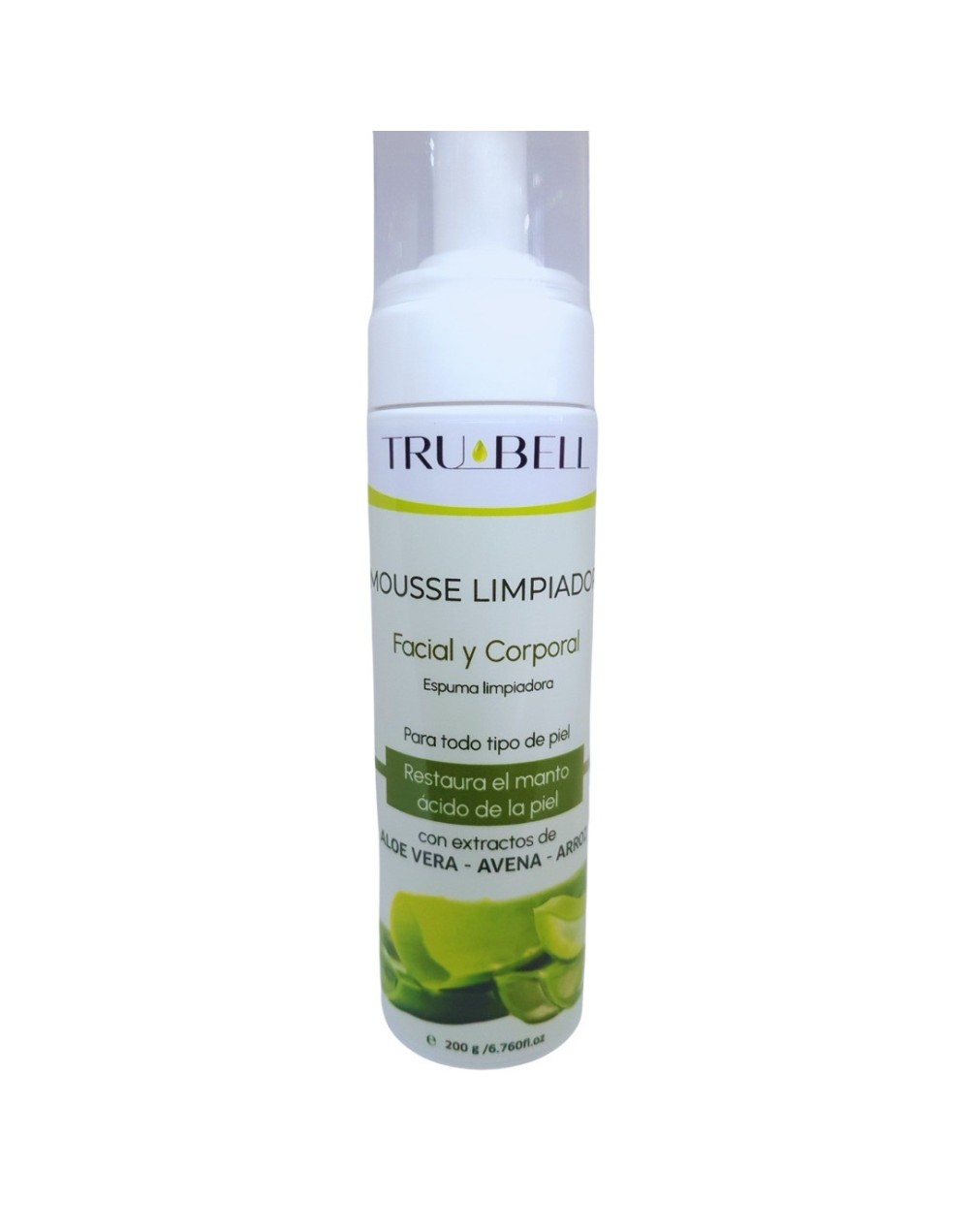 Espuma Limpiadora Facial y Corporal TRUBELL