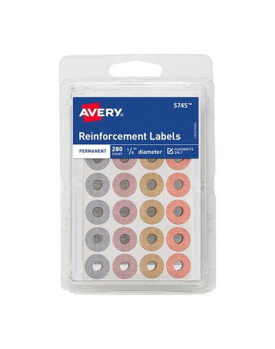 Avery® Fashion  Refuerzos Metalizados 5745