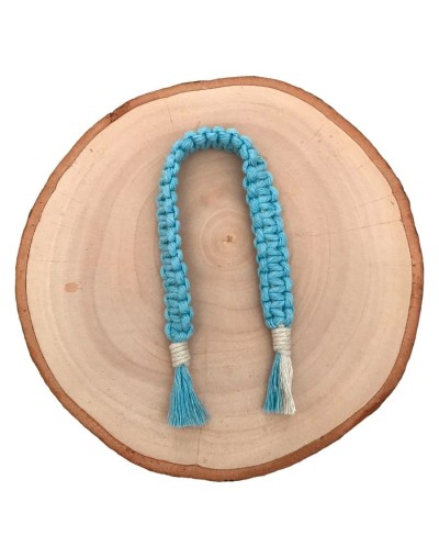 Separador de libro macrame