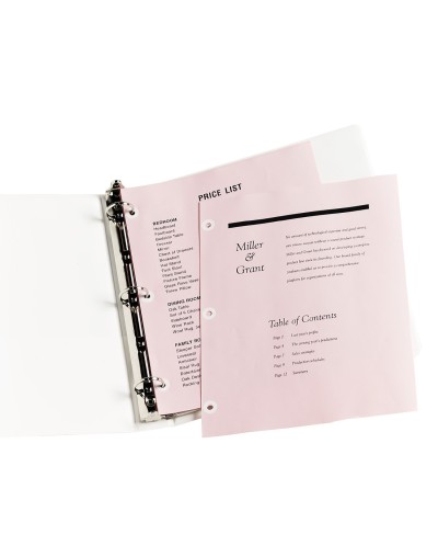 Avery® Refuerzos en papel blanco 15cms 5729