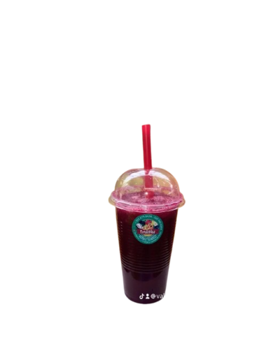 Pulpa de fruta congelada por 4 sobres de 130gr y batido sabor a Uva Isabella