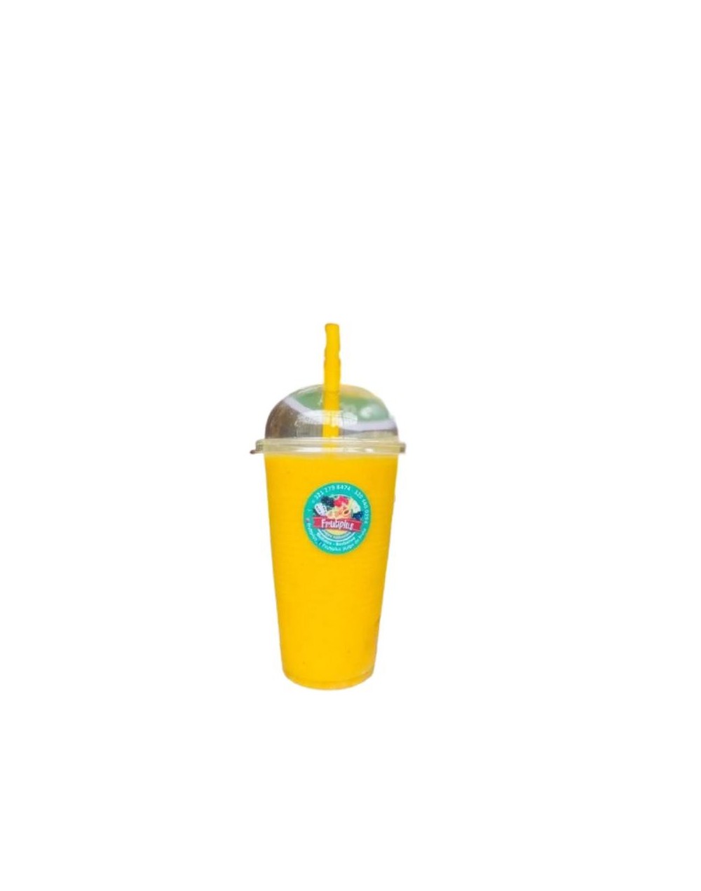 Pulpa de fruta congelada por 4 sobres de 130gr y batido sabor a Mango de Azucar