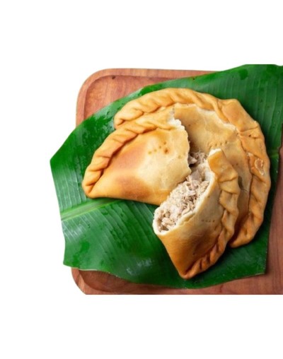 Empanadas horneadas de pollo, maíz y queso