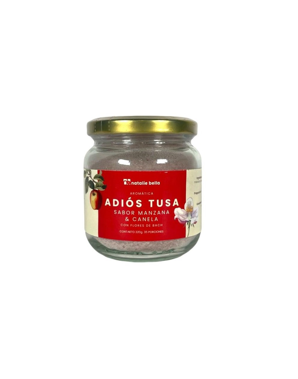 INFUSIÓN ADIÓS TUSA MANZANA