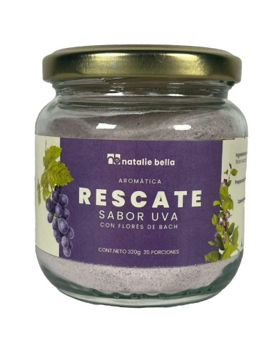 INFUSION RESCATE UVA CON FLORES DE BACH