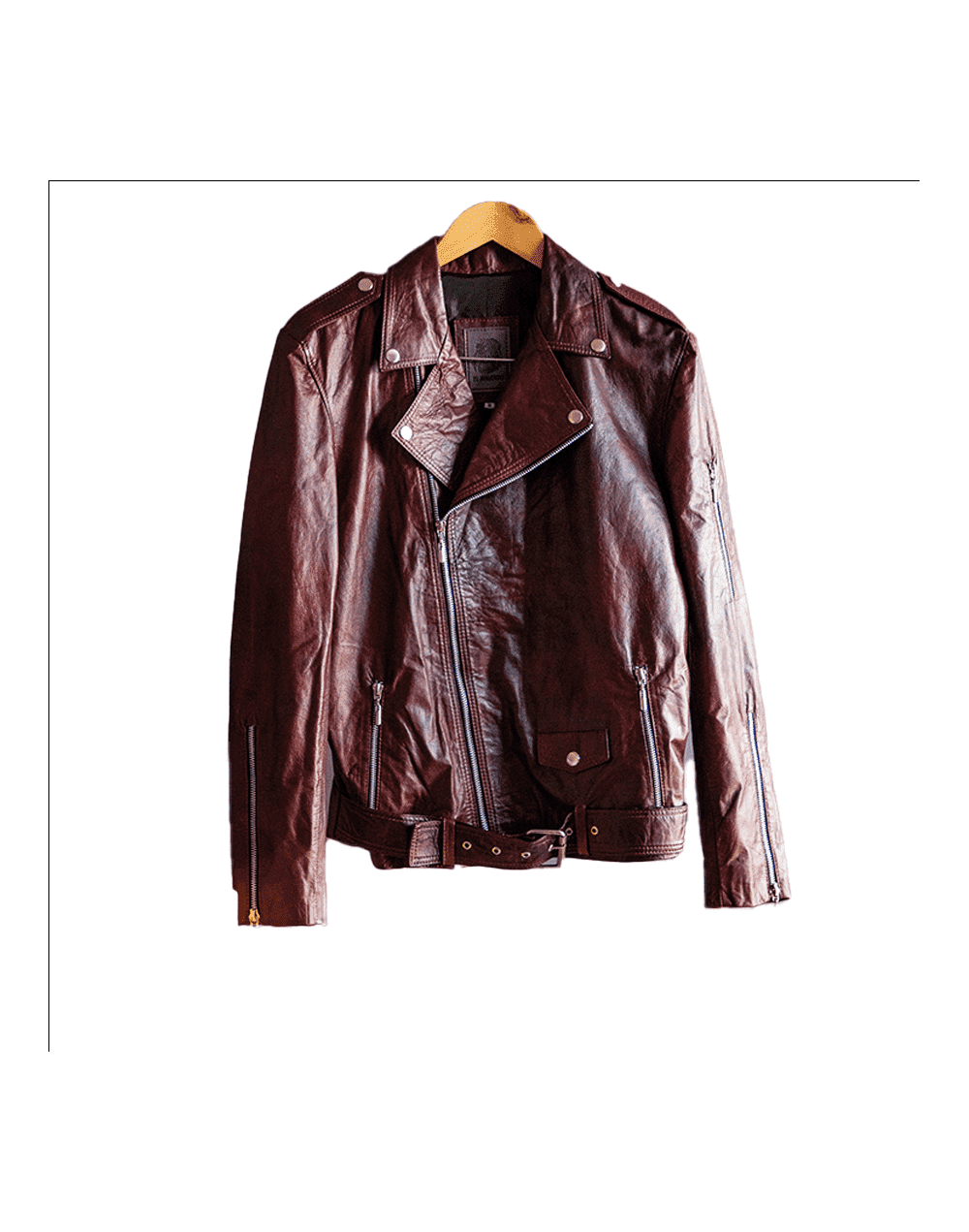 Biker clasica contrastada