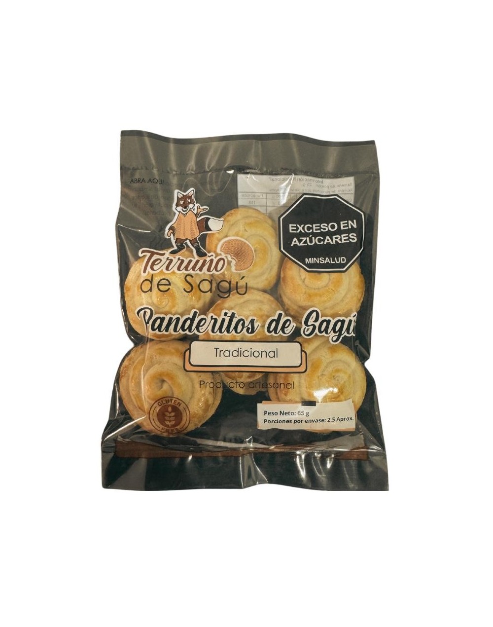 Panderitos de Sagú 65 gramos