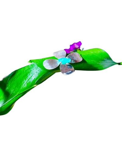 Anillo Flor Murralla de Esmeralda Vuelo de la Naturaleza