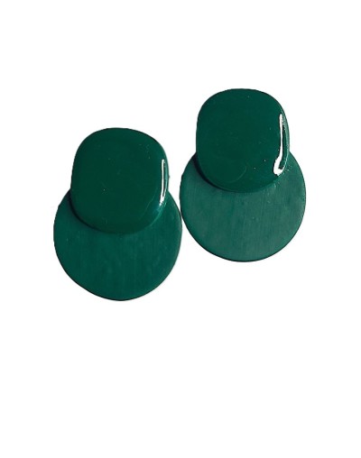 aretes aguamarina redondos.