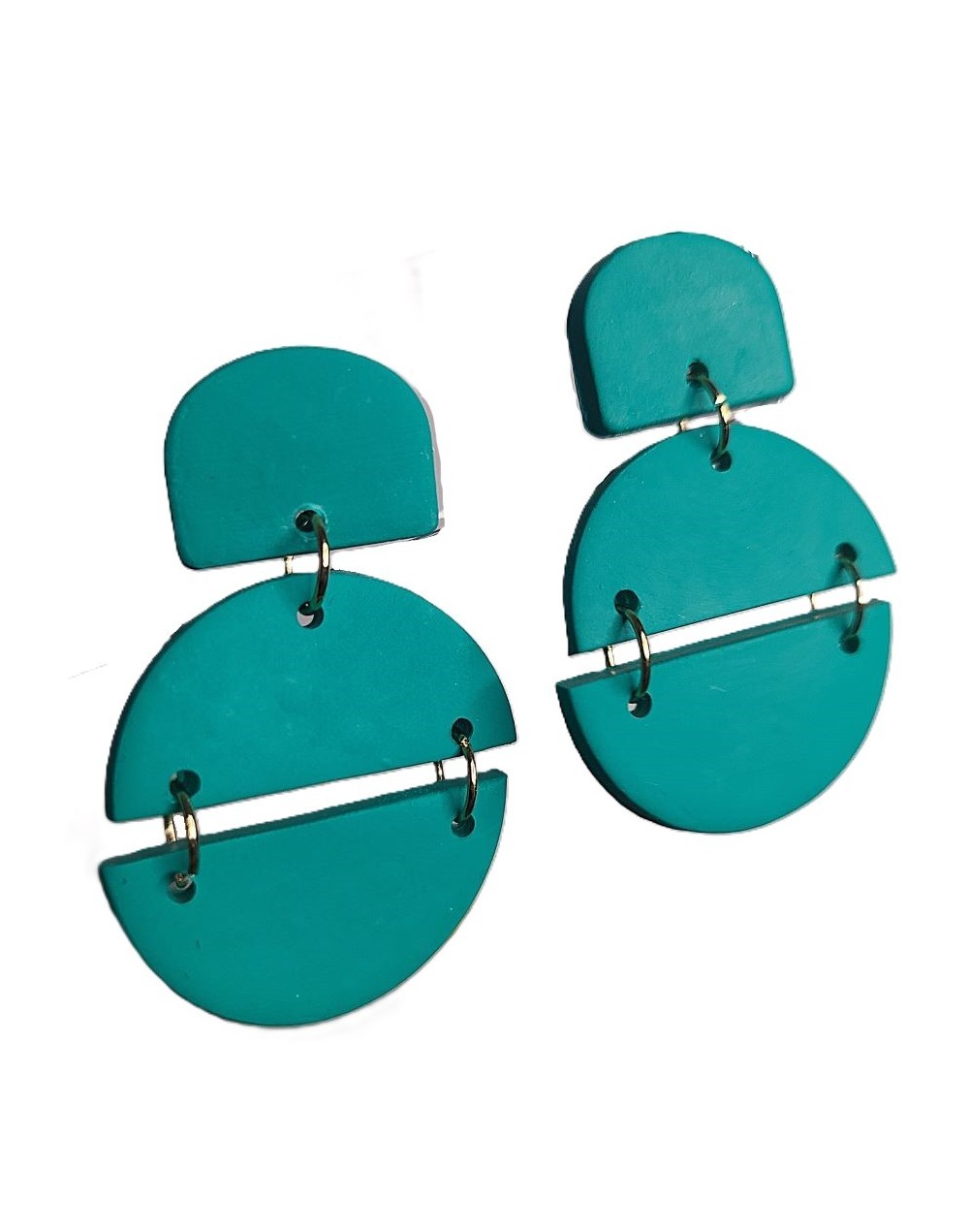 Aretes circulo dividido