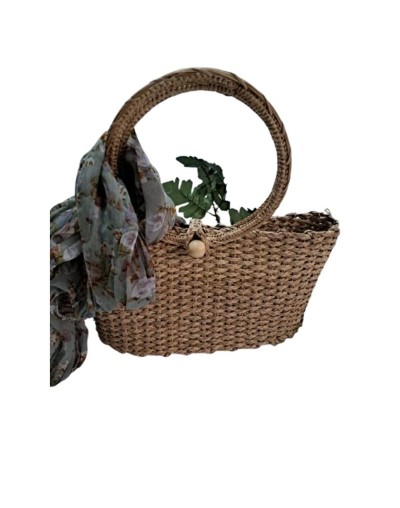 Bolsos en palma de iraca