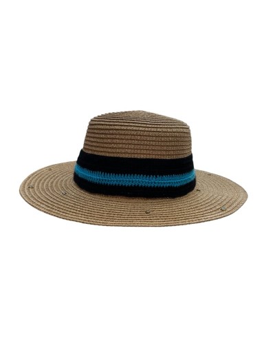 Cordobés crochet Blue