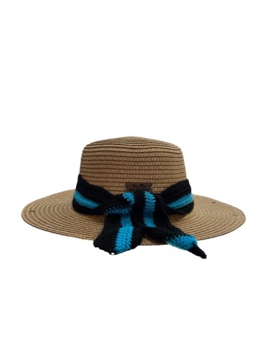 Cordobés crochet Blue