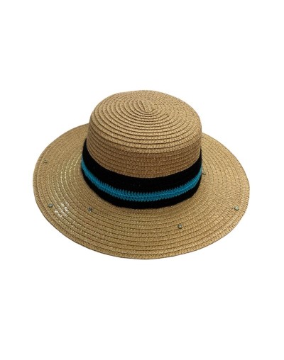 Cordobés crochet Blue