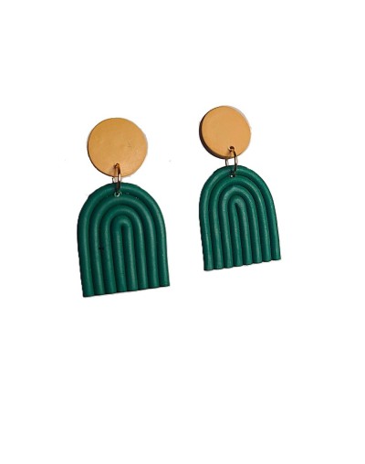 Aretes verde arcos