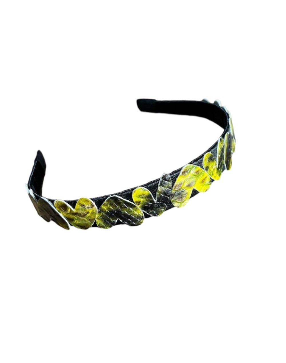 Diadema Love en cuero