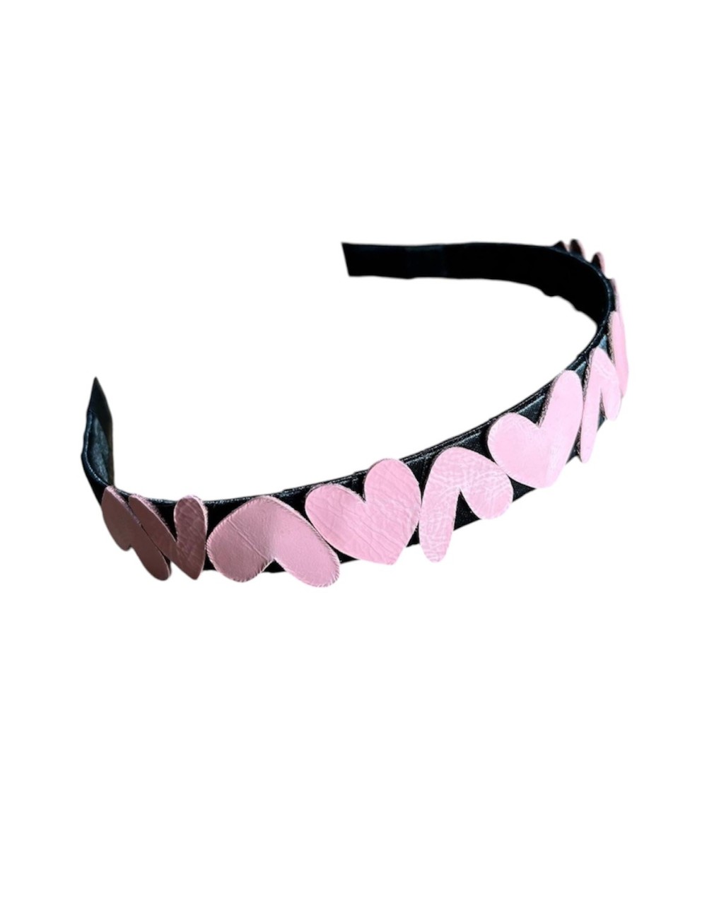 Diadema Love en cuero