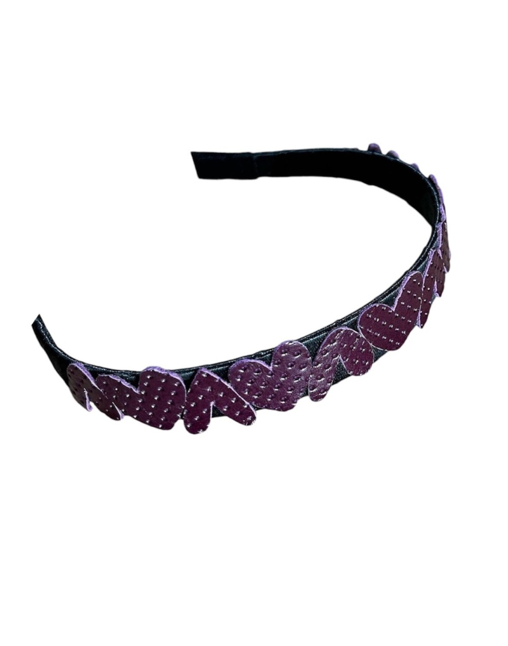 Diadema Love en cuero