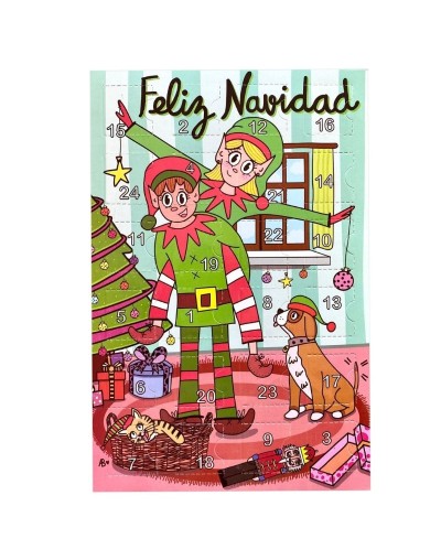Calendario de Adviento de Chocolates Duendes