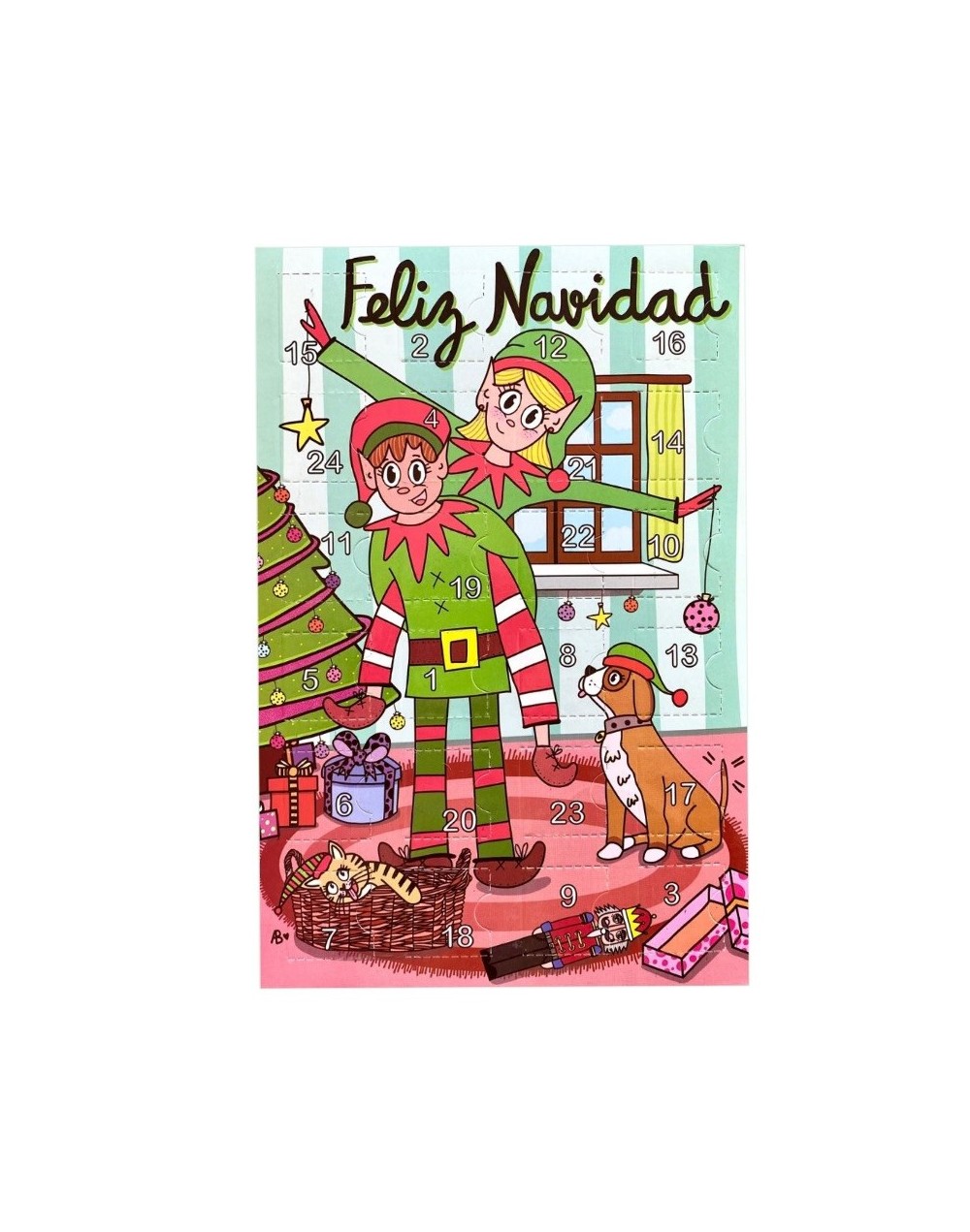Calendario de Adviento de Chocolates Duendes