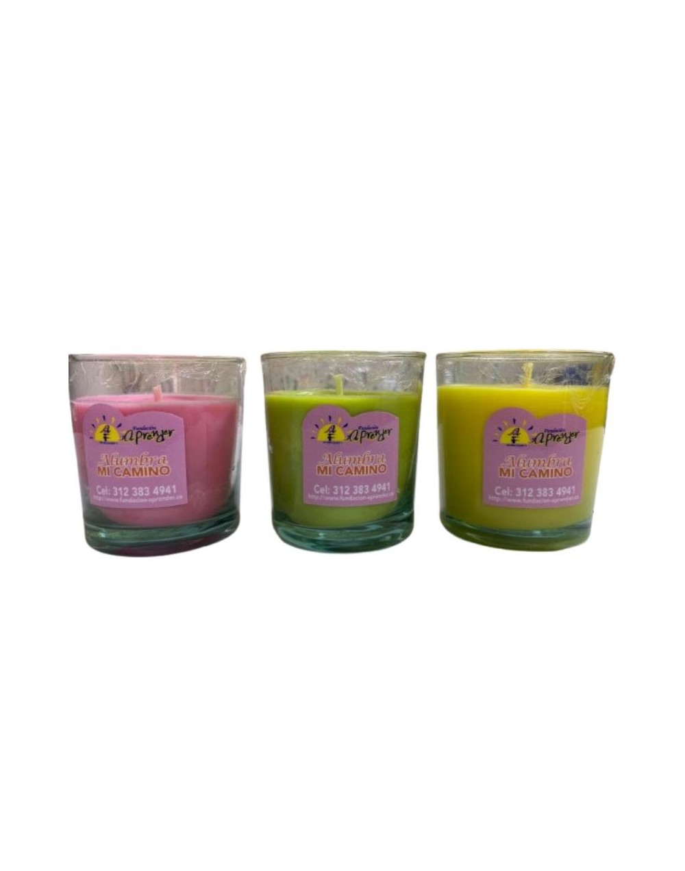 Vela aromática de cera de soya tipo Old Fashion