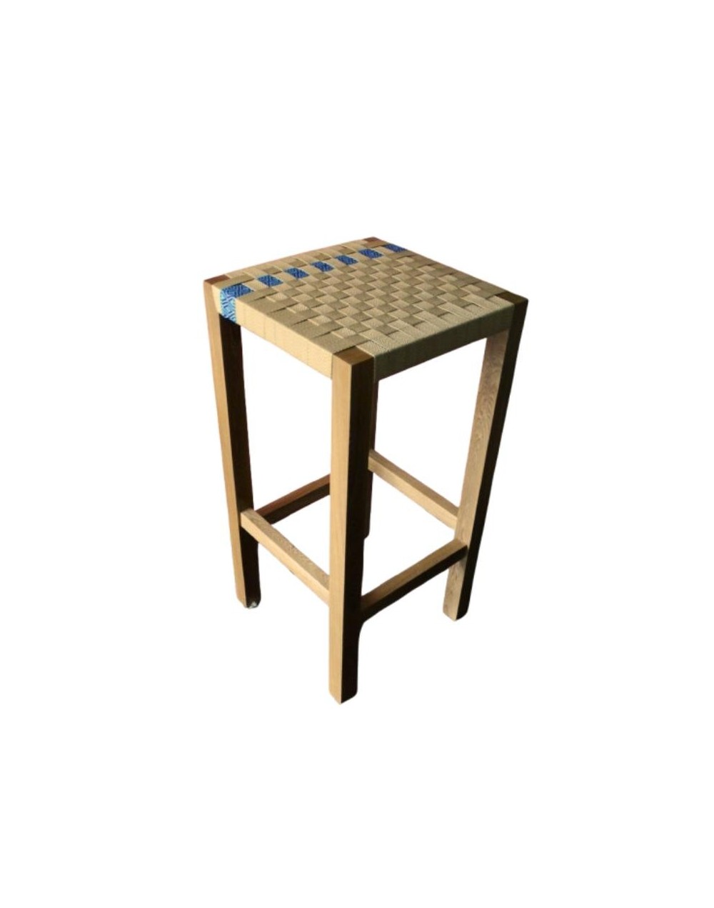 Silla de Bar Coleta Azul