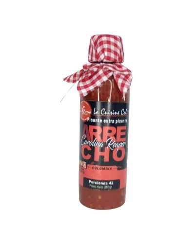 Salsa picante Arrecho 250g